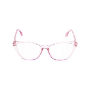 LENS+ Lensplus Bigcateye TR Full Rim Eyeglasses with Blue Cut Lightweight Unisex Eyewear for Men & Women | Stylish Computer & Daily Use Frame