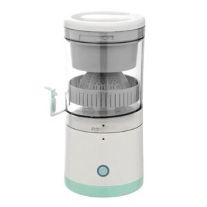 Drumstone (𝟏𝟕 𝐲𝐞𝐚𝐫𝐬 𝐰𝐚𝐫𝐫𝐚𝐧𝐭𝐲) Electric Citrus Juicer 30W – Dual Cones, Reverse Spin, Anti-Spill Design, Compact & Easy-Clean with No-Cost Extended Warranty