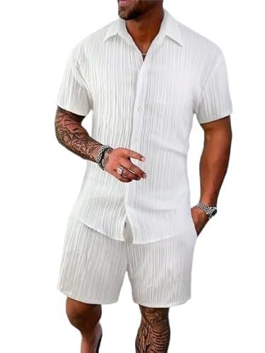 Hityani Men's Night Dress || Rayon Multi Printed Night Suit Set || Sleepwear Loungewear Shirt & Shorts Combo || Summer Wear Short Pajama Set for Men || Night Suit.