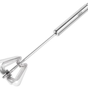 Ganesh Stainless Steel Mixi/Beater Multipurpose Mixer Blender for Lassi Chhas, Egg Beater, Hand Blender
