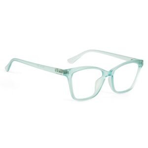 ROYAL SON Cat Eye Blue Block Full Rim Women Spectacle Frame