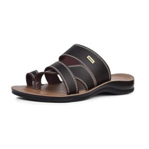 Bata Men's PU Synthetic Casual Slippers