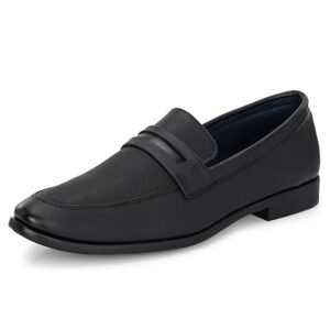 Centrino Slip-On Men's Formal Shoe | Stylish with Soft Cushioned Insole | Trendy Non Lace-Up Design | Perfect for Formal Wear (9703)