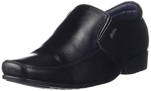 Bata Men BOSS-Demon Black Formal Shoes