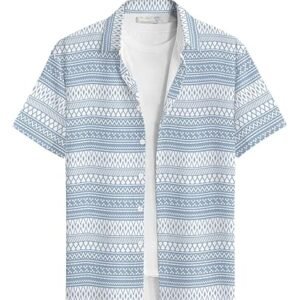 BULLMER Trendy Regular Fit Printed Causal Shirt for Men - Pack of 1