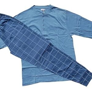 JSRTC Italian brand's Men's Cotton Night Suit Set (Give a New Look to British high Street Great Brand)