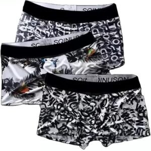 CAVENDRES 179 Pack of 3 Printed Underwear for Men Briefs