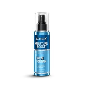 Streax Moisture Boost Spray Hair Serum, 50 ml|I Hair Serum for Dry & Frizy Hair|Hair Styling serum for Women & Men|Hydrating, Frizz Free,Smooth & Silky finish I With Fision AquaShield