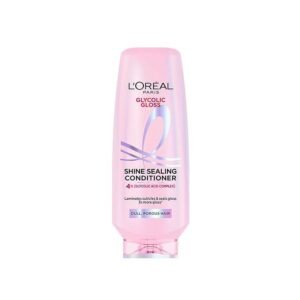 L’Oréal Paris Glycolic Gloss Shine sealing conditioner, powered by 4% Glycolic Acid, for dull hair, smoothens hair fiber for 3x more gloss, 175ml