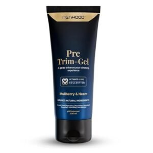 MENHOOD Pre Trim Gel|Formulated For Men Below-The-Waist Trimming|Sensitive Skin|Lubricates Skin Helps In Smooth Glide,Quick Trimming||Paraben-Free(100 ML)