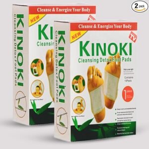 Adbeni Detox Foot Pads (10 Pads x 2) | for Cleansing & Relaxation | Premium Toxin Remover Patches for Sleep, Stress Relief & Wellness | Herbal Detoxification for Men & Women | Foot Care Solution