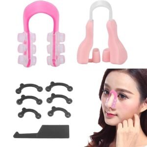 3 Set Nose Shaper, For Correcting Your Nose Clip Beauty Tool Straightening Shaper, Corrector Device for Nose Bridge Straightening and Lifting, Non Surgical Nose up Beauty Tool, Slimmer for Big