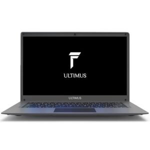 ULTIMUS Pro Intel Celeron Dual Core Laptop 4GB RAM, 128GB M.2 Emmc Expandable~512GB Intel HD Graphics 2.0x1 3.0x1 USB HDMI Sd Card Slot LPDDR4 Dual Speaker Dual Microphone Win 11 Home Gray, 1.2 kg