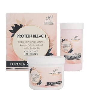 Beauty Box Professional Protein Bleach with Milk Protein and Vitamin E, Nourishing Cream Bleach for Sensitive Skin 300gm