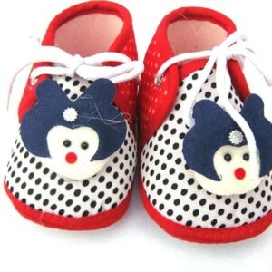 Kids Choice Unisex Baby Shoes for Boys & Girls, Infant Shoes for Newborn, First Walking Baby Shoes Booties (3-12 Months) White