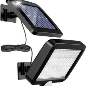 MPJ Solar Lights Outdoor 56 LED Motion Sensor Solar Garden Garden Light