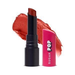 SUGAR POP Ultrastay Transferproof Lipstick | Vitamin E | 100% Tranferproof - 09 Cocoa Crush