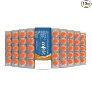 Cipla Cofsils Lozenges (100 Lozenges) | Ginger Lemon Flavour | Quick Relief from Sore Throat, Itchy Throat and Scratchy Throat (10 x 10 Strips)