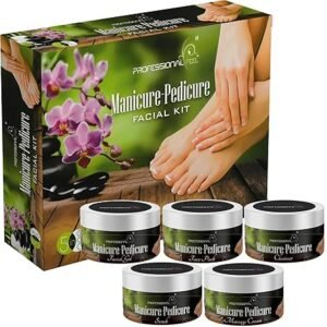 Professional Beauty Feel Manicure Pedicure Facial Kit (Set of 5) 250 gm