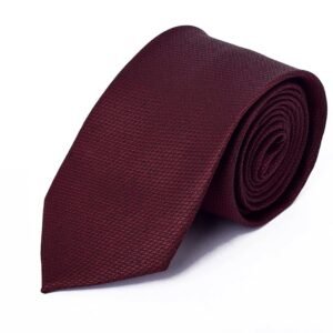 Neuro Club Men's Solid Micro Self Silk Necktie Formal/Casual Necktie For Men