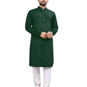 LookMark Men's Rayon Regular Fit Casual Kurta