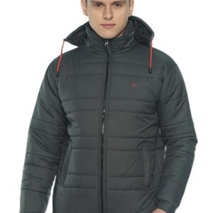 VROJASS Men's Polyester Standard Length Bomber Jacket(VROBJF)