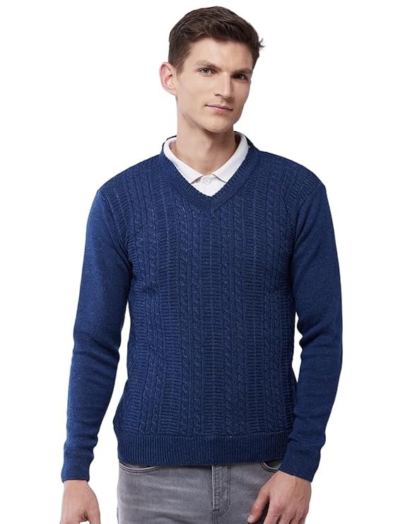 Pivl Men's Winter Solid Sweater - Warmth and Style for The Season||Winterwear||