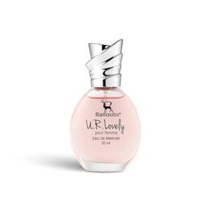 Ramsons - U R LOVELY Eau De Parfum | 30 ML | Perfume For Women | TN - Bergamot, Peach, Orange, Grapefruit, Aquatic | MN - Lilly of the valley, Rose, Jasmine, Cinnamon | BN - Woody, Musk, Vanilla