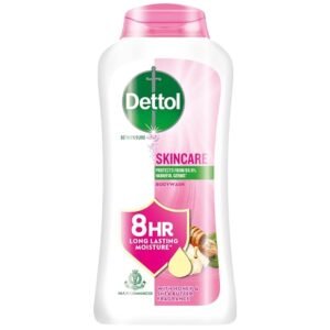 Dettol Skincare Body Wash and Shower Gel for Women and Men, 250ml | Soap-Free Bodywash | 8h Moisturization