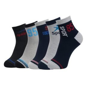 Blute Unisex Cotton Ankle Socks for Men & Women – Soft, Breathable, Moisture-Wicking, Odor Resistant, Everyday Low-Cut Socks | (pack of 1)