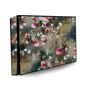 KCE STORE Dustproof PVC LED TV Cover Suitable for All Models of 32 Inch TV Petals
