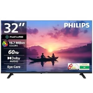 Philips 80 cm (32 inches) 6100 Series Frameless HD Smart LED Google TV 32PFT6130/94